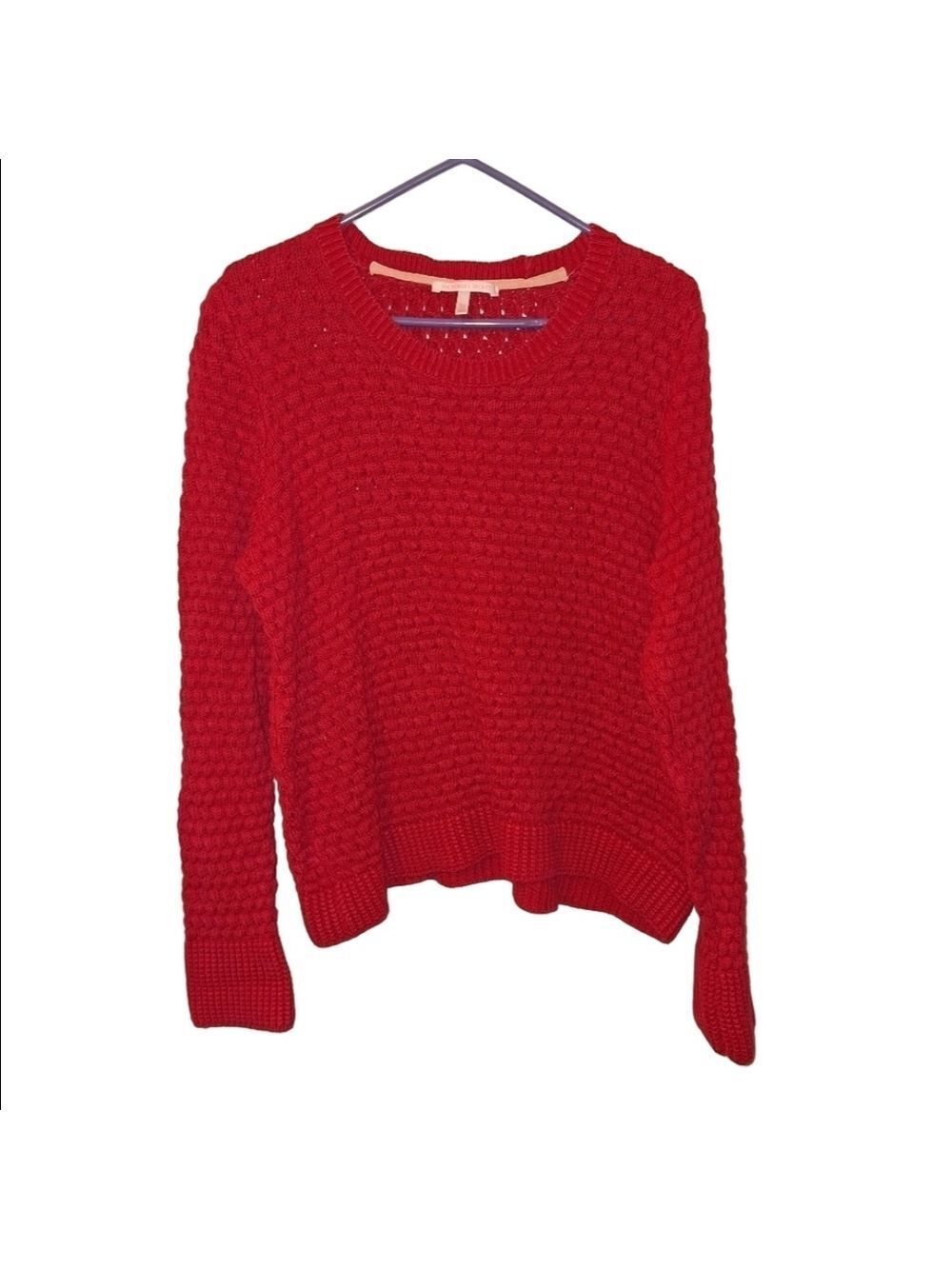 Victoria's Secret Red Sweater Large